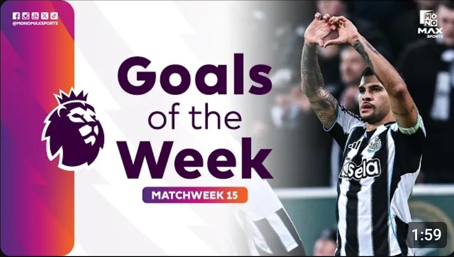 Goals of the Week : Matchweek 15